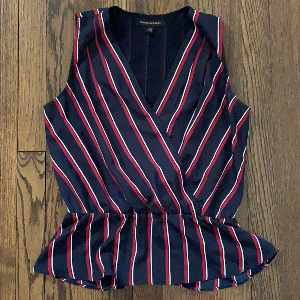 Banana Republic sleeveless blouse